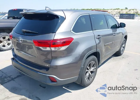 2017 Toyota Highlander Le Plus from USA, damaged, VIN 5TDZZRFH4HS221172